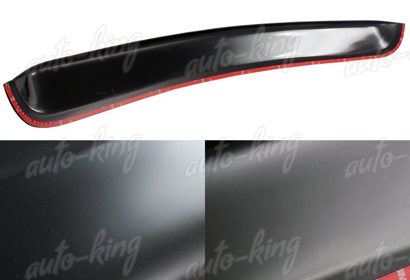 BLACK ABS PLASTIC REAR WINDOW ROOF VISOR SPOILER WING FIT 98-02 TOYOTA COROLLA
