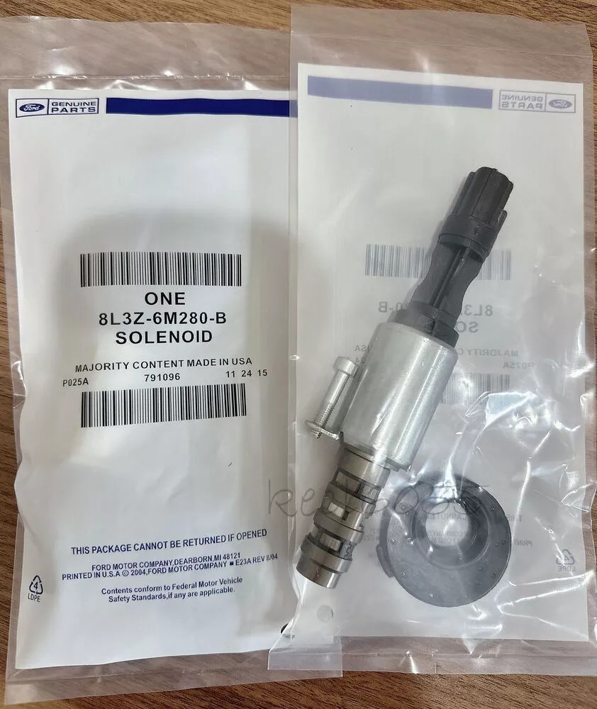 2X 8L3Z6M280A Ford Lincoln Engine Variable Timing Solenoid VCT Valve Seal Screw