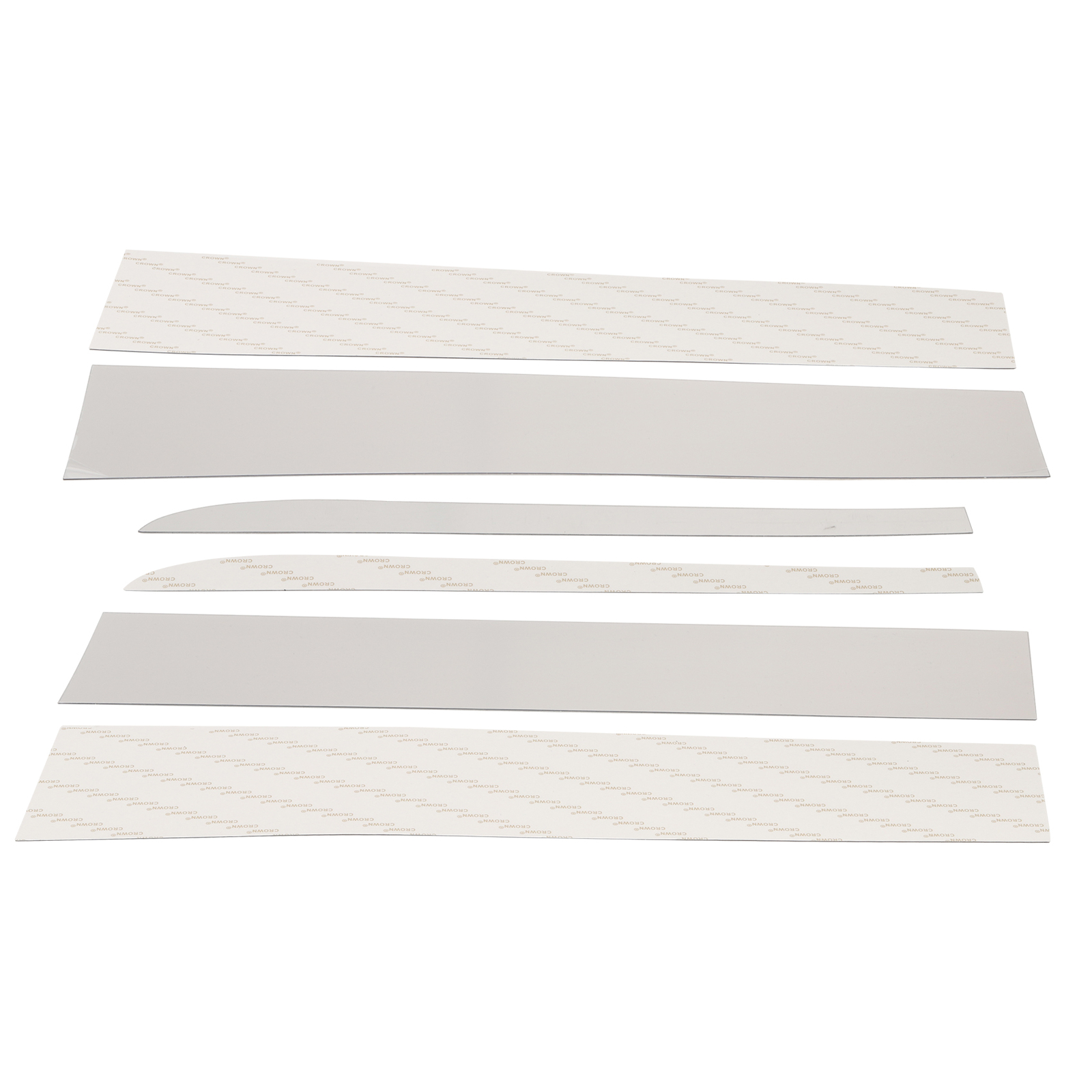 6x Chrome Pillar Posts Window Trim For 2019-2024 CHEVY Silverado GMC Sierra 1500