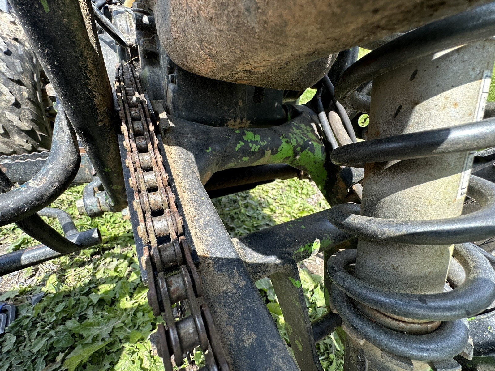 Kawasaki Mojave Swingarm Chain Slide Slider Guide Upper + Lower