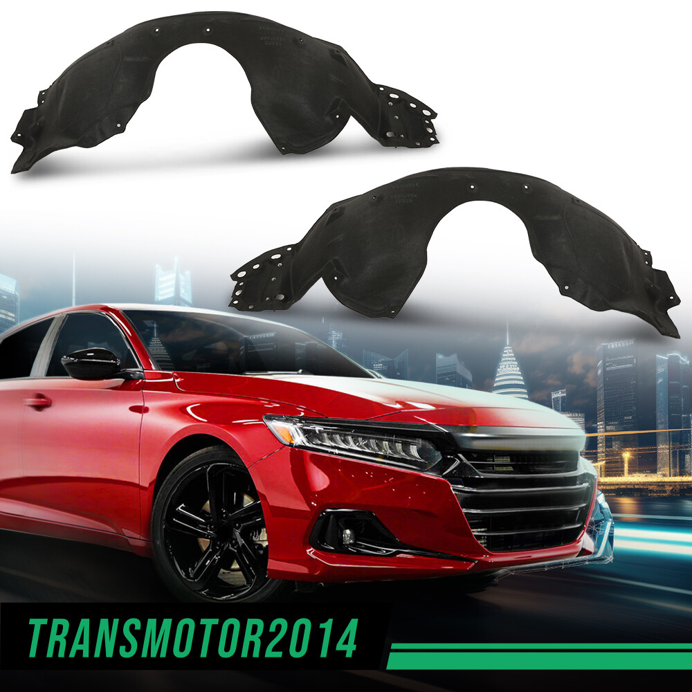 Front Fender Liner Fit For 2018-2021 Honda Accord Sedan Driver & Passenger Side