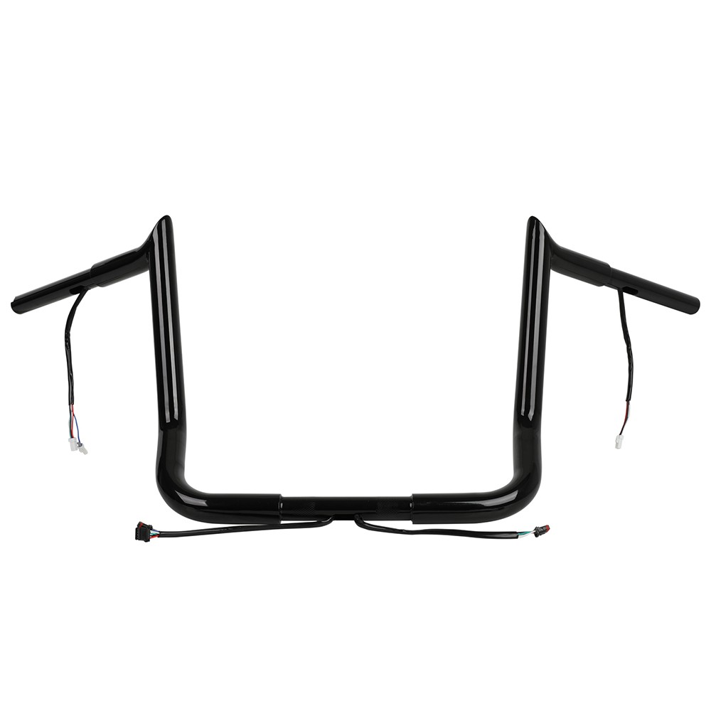14″ Ape Meathook Pre-Wired Handlebars For Harley Ultra Limited Street Glide 14+
