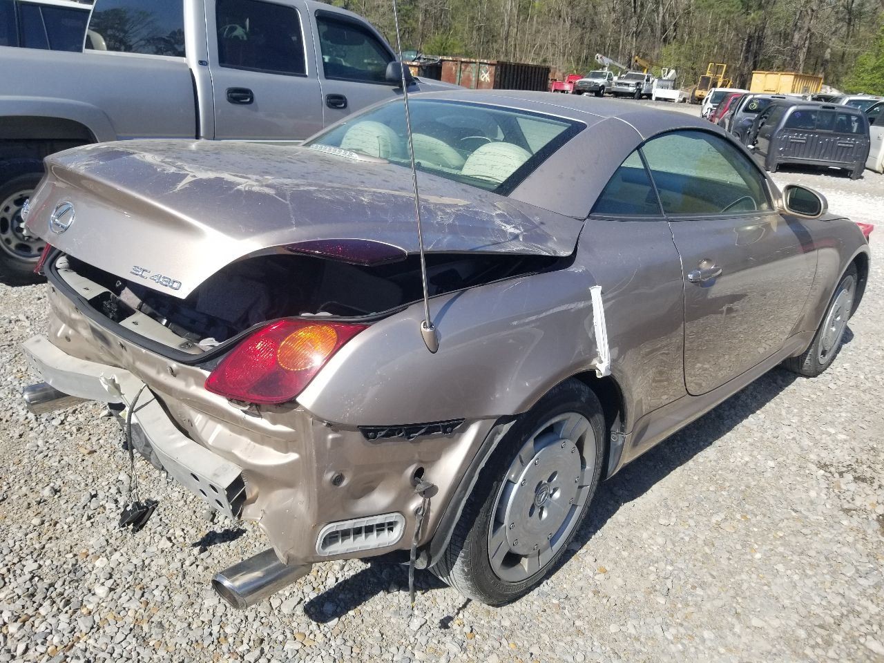 02 LEXUS SC430 OWNERS MANUAL