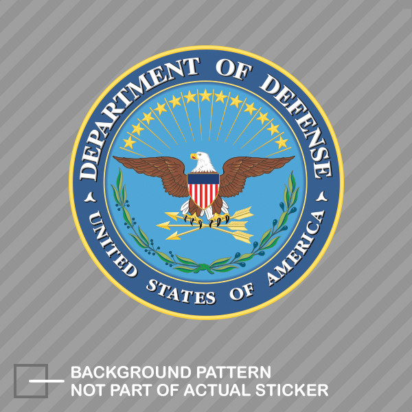 United States Department of Defense Seal Sticker Decal Vinyl dod