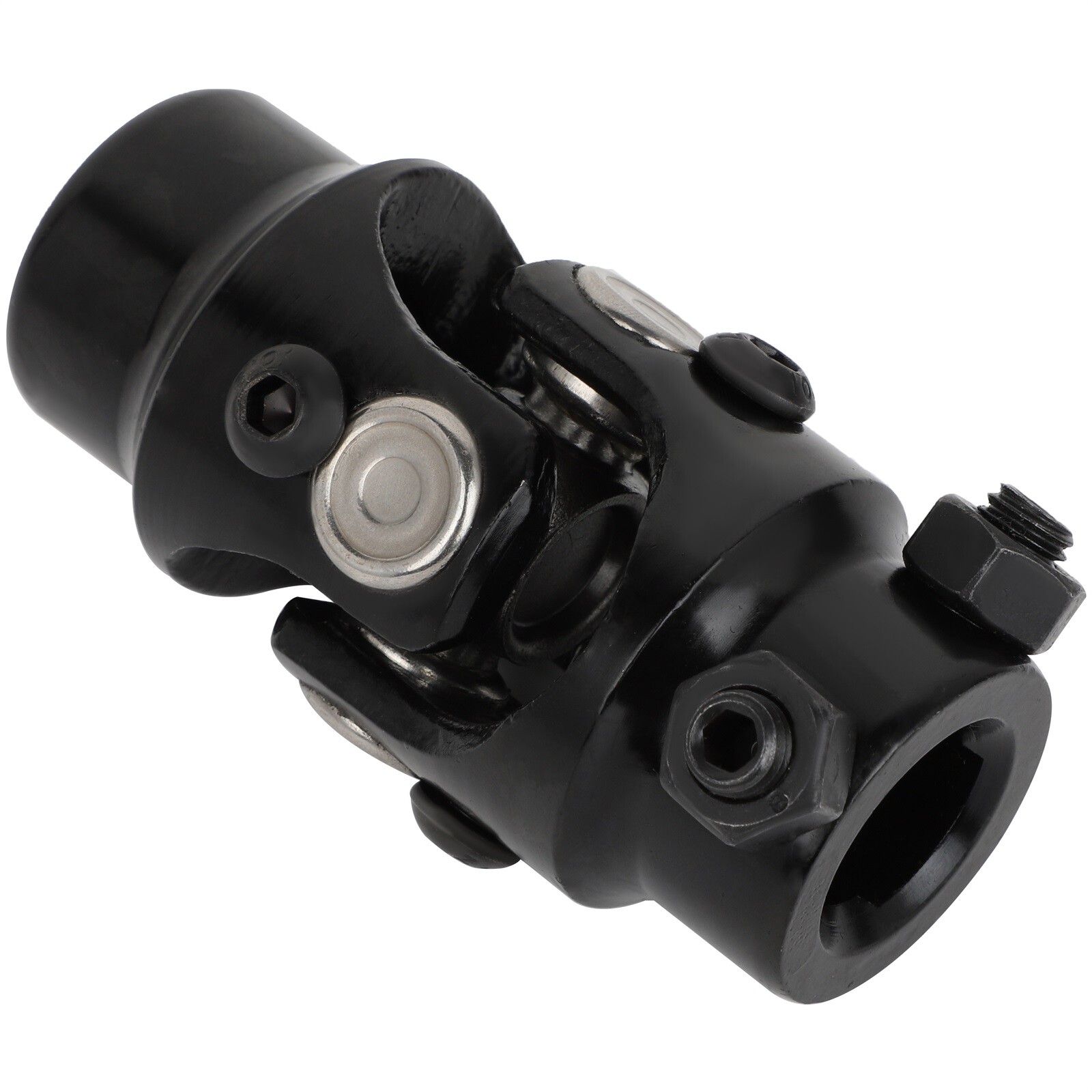 3/4″ DD x 3/4″ Round Black Steering Shaft U Joint Universal Warranty 1 Year