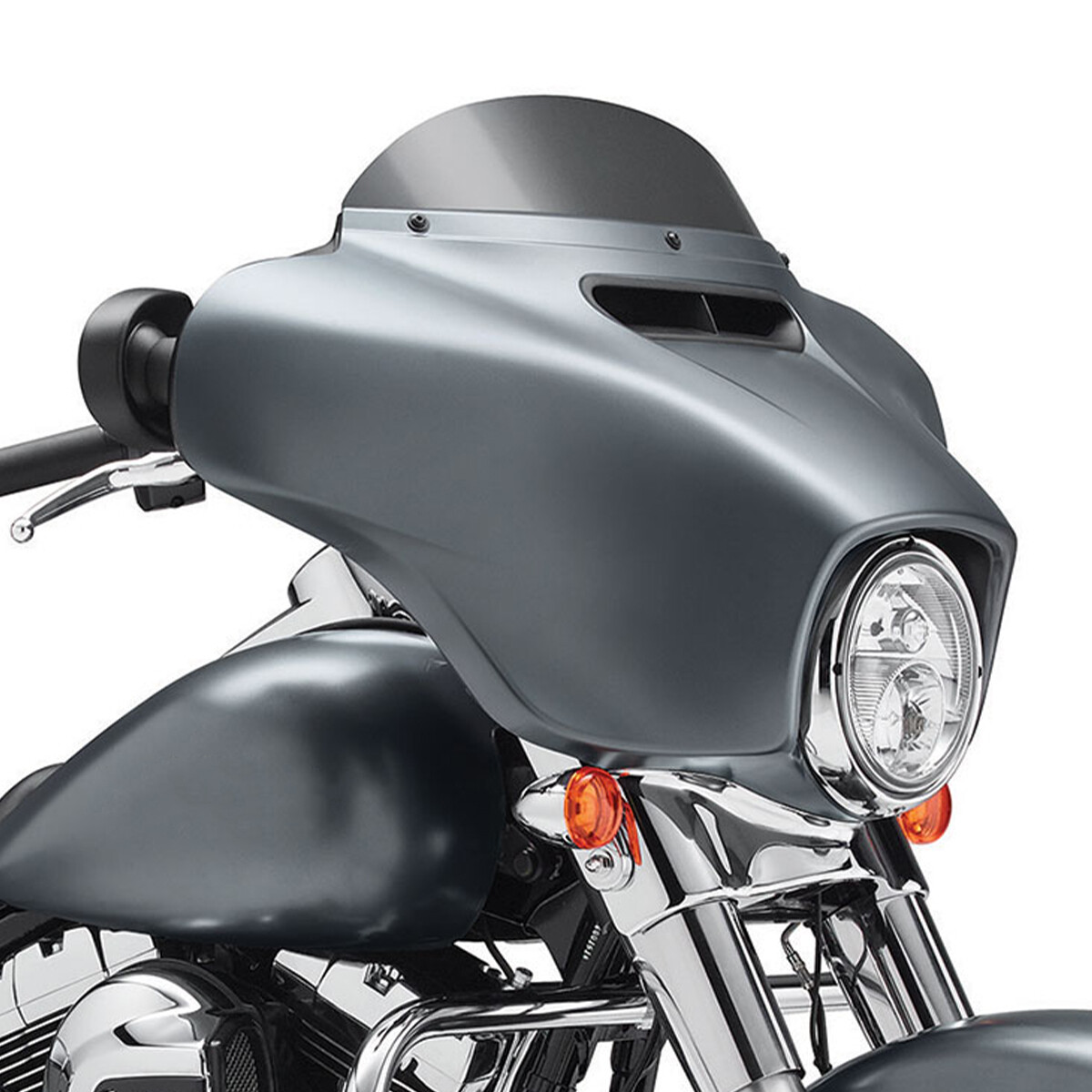 Inner Outer Fairings For Harley FLHX FLHXSE FLHXS FLHTK FLHT 14-Up Gunship Gray