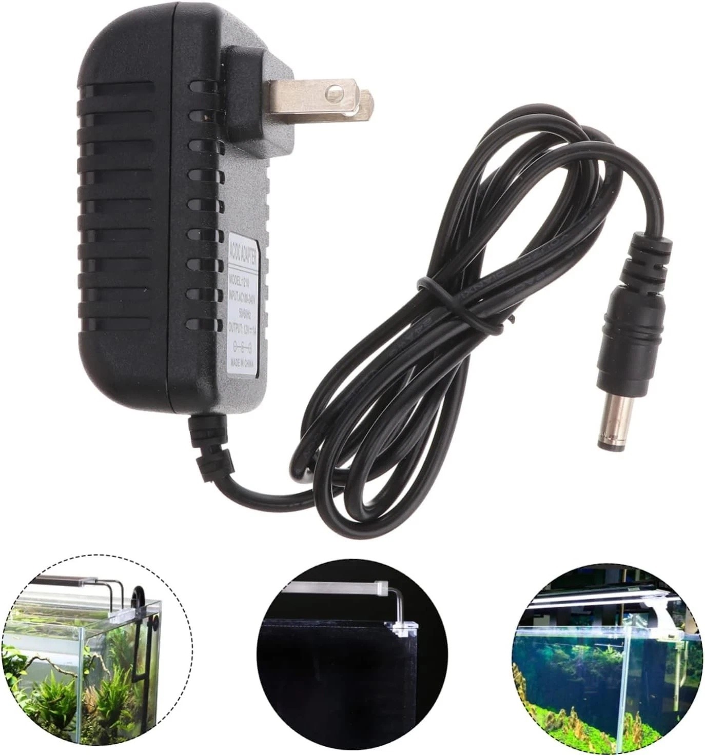 AC/DC 100-240V 12V 2A Power Supply Adapter Heavy-Duty LED Light Strip 24W SMD