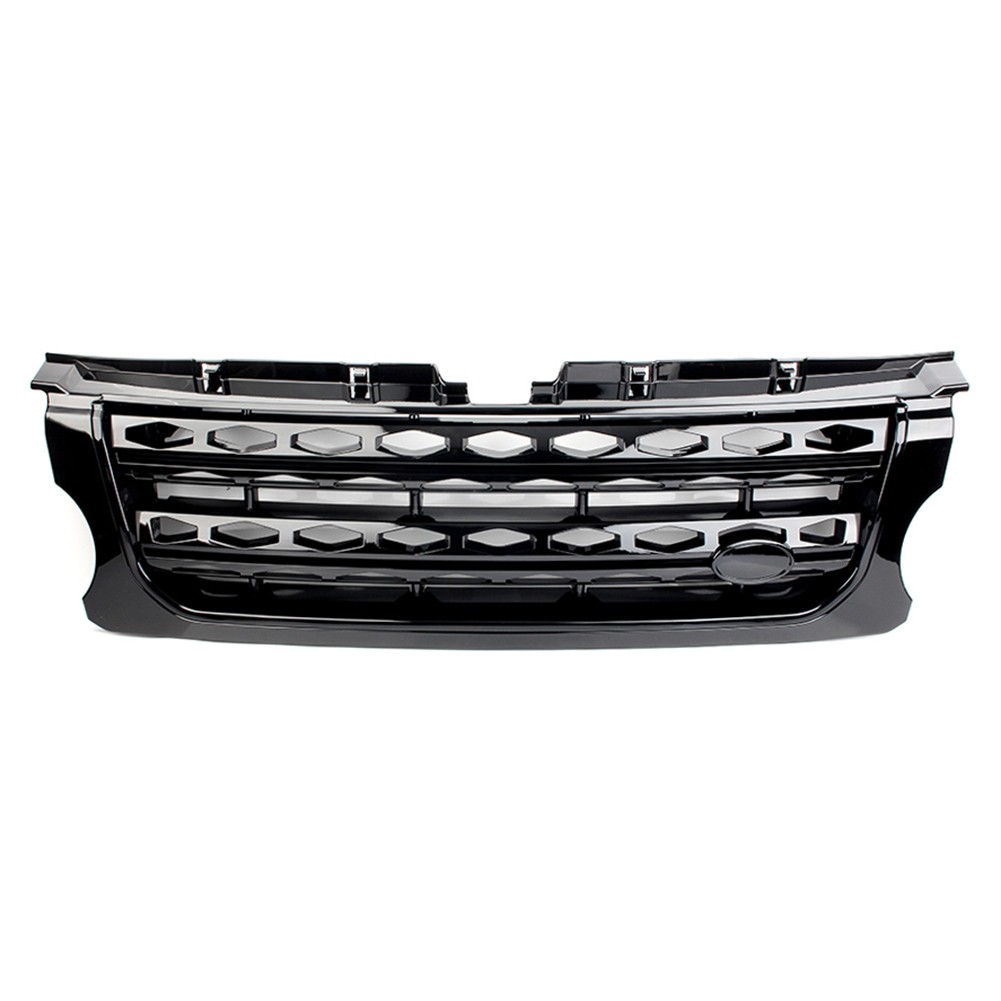 1pc Black Front Bumper Honeycomb Grille For Land Rover LR4 LR057534 2014-2016