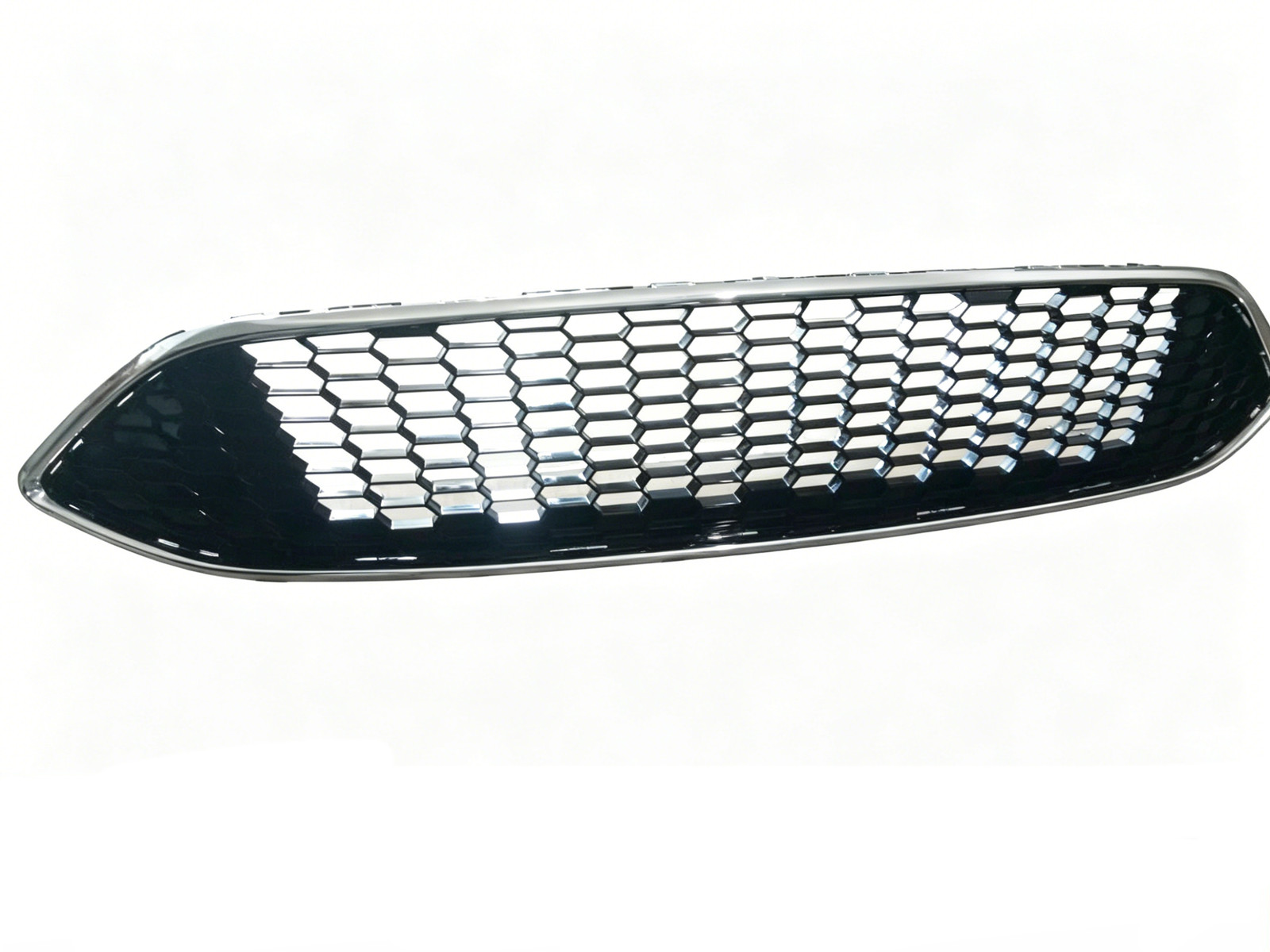 For Ford Focus 2015-2018 Front Bumper Mesh Radiator Grille Honeycomb Grill Black