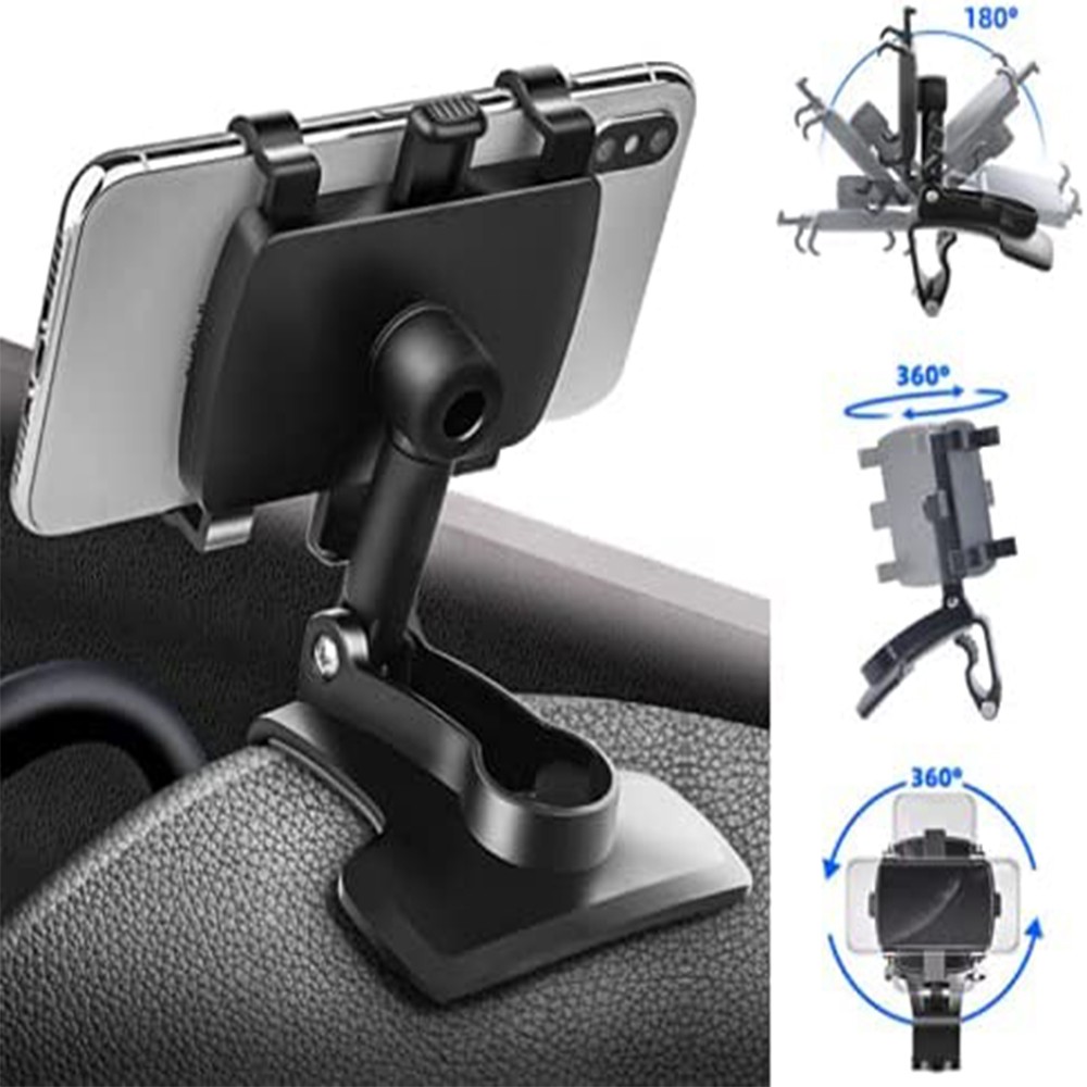 360° Rotation Dashboard Universal Car Phone Holder Mount for iPhone Samsung USA