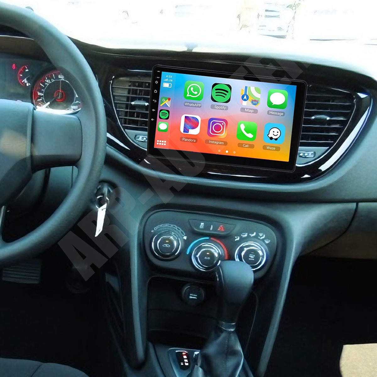10.1″ FOR Dodge Dart 2012-2016 Car Radio GPS 4+64G CarPlay Android 15 MP5 PLAYER