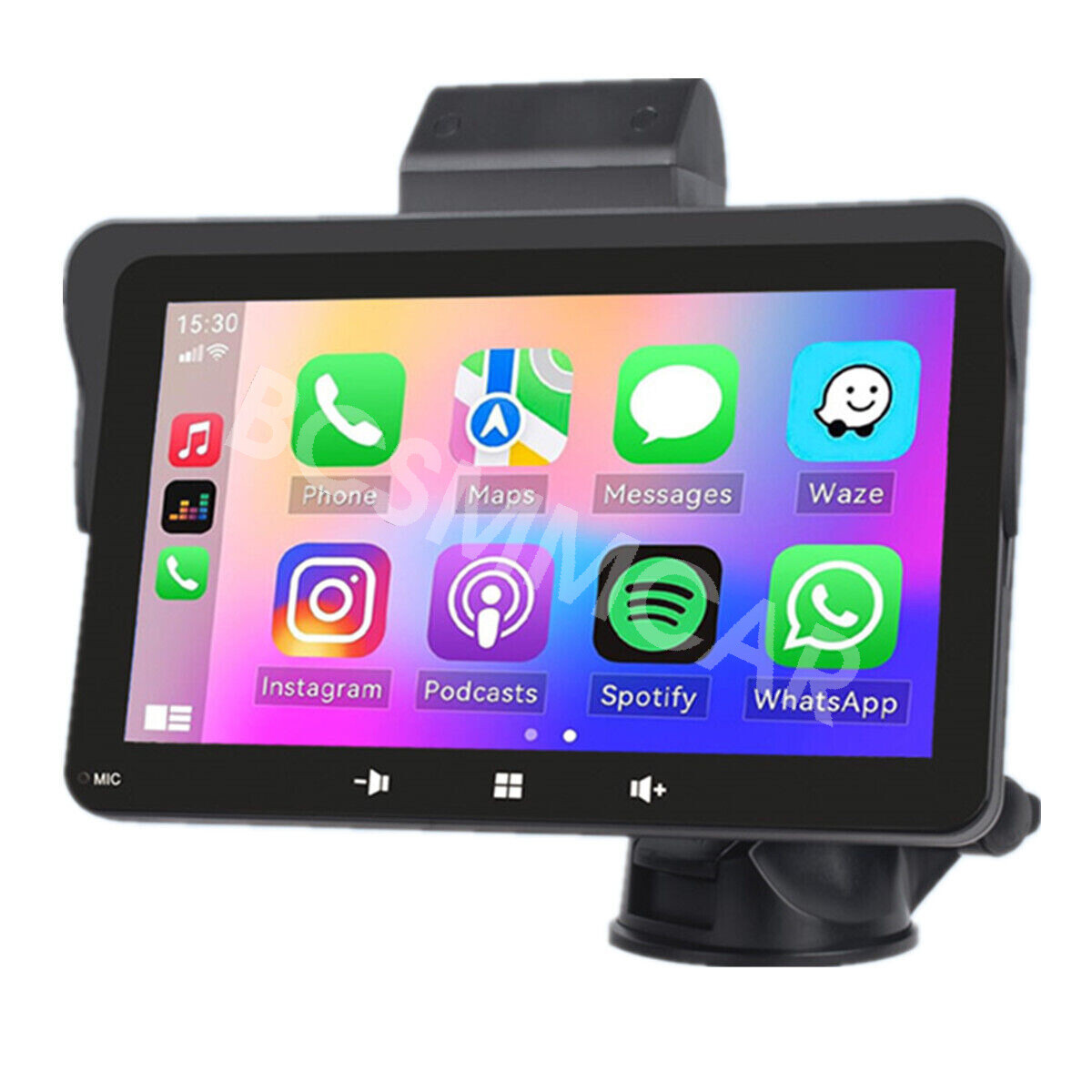 7in Touch Screen Car Stereo Radio MP5 Player BT FM For CarPlay Android Auto