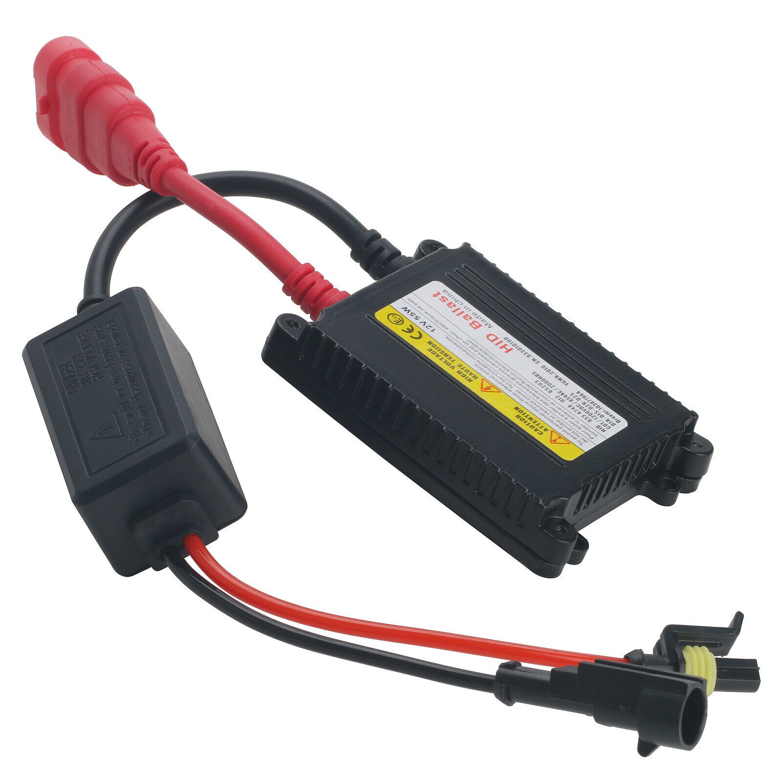 2Pcs 12V 55W HID Ballast Replacement Ultra-Slim Ballast Car Xenon Light Kit US
