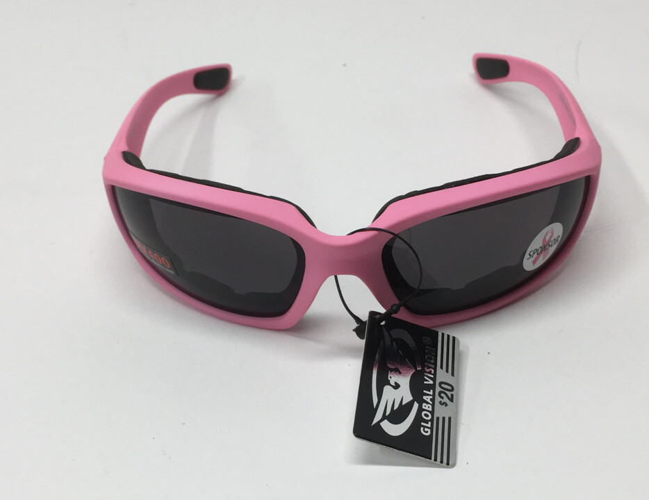Global Vision Foam Padded Wrap Style “fight Back” SoftTouch Frames UV400 Pink