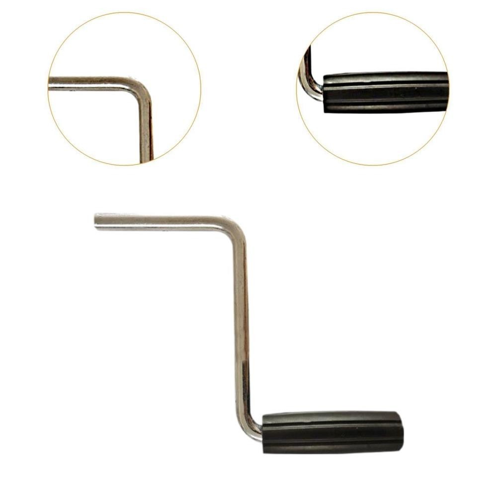 Trailer Jack Crank Handle Sturdy Replace Portable Efficient Easy to Install