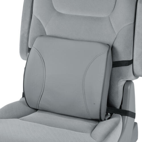 MT Memory Foam Lumbar Cushion Support Pillow Car Seat Home Office Chair Gray
