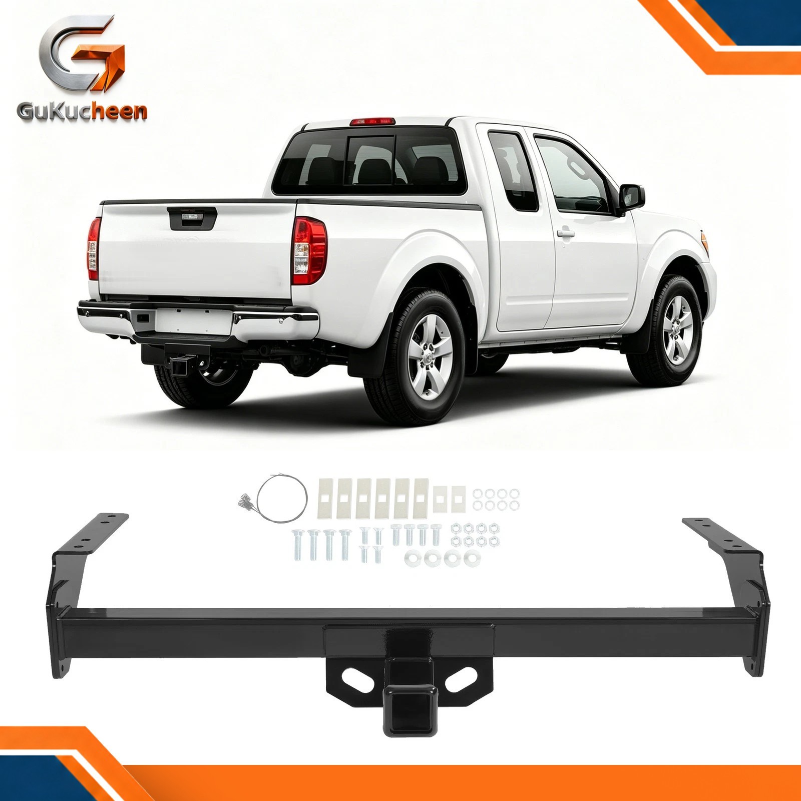 For Nissan D21 Pickup Frontier 88-2004 Trailer Hitch Bumper Towing 2″ Class 3