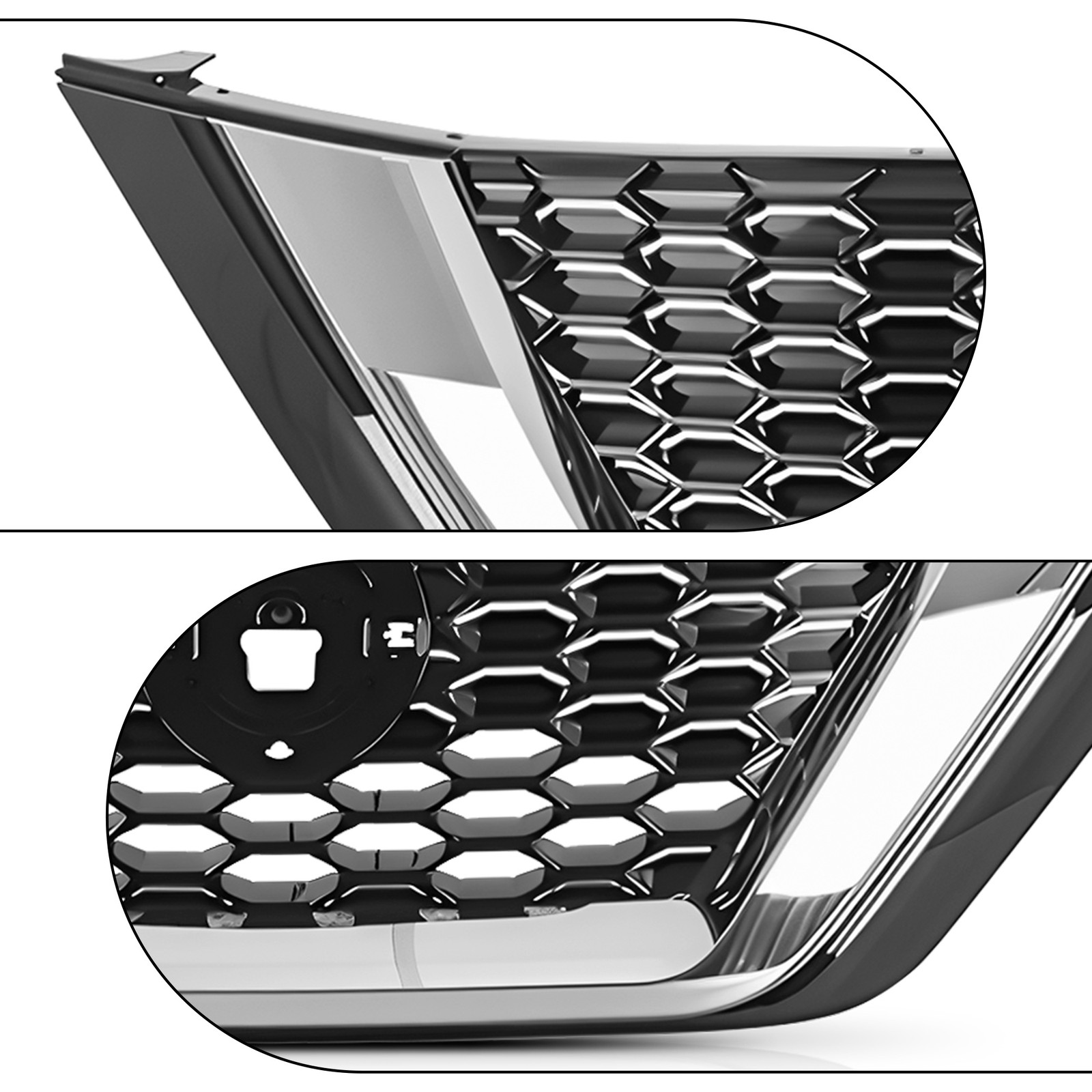 Front Grille Assembly Chrome&Black For Nissan Murano 2019-2023 623109UF0A