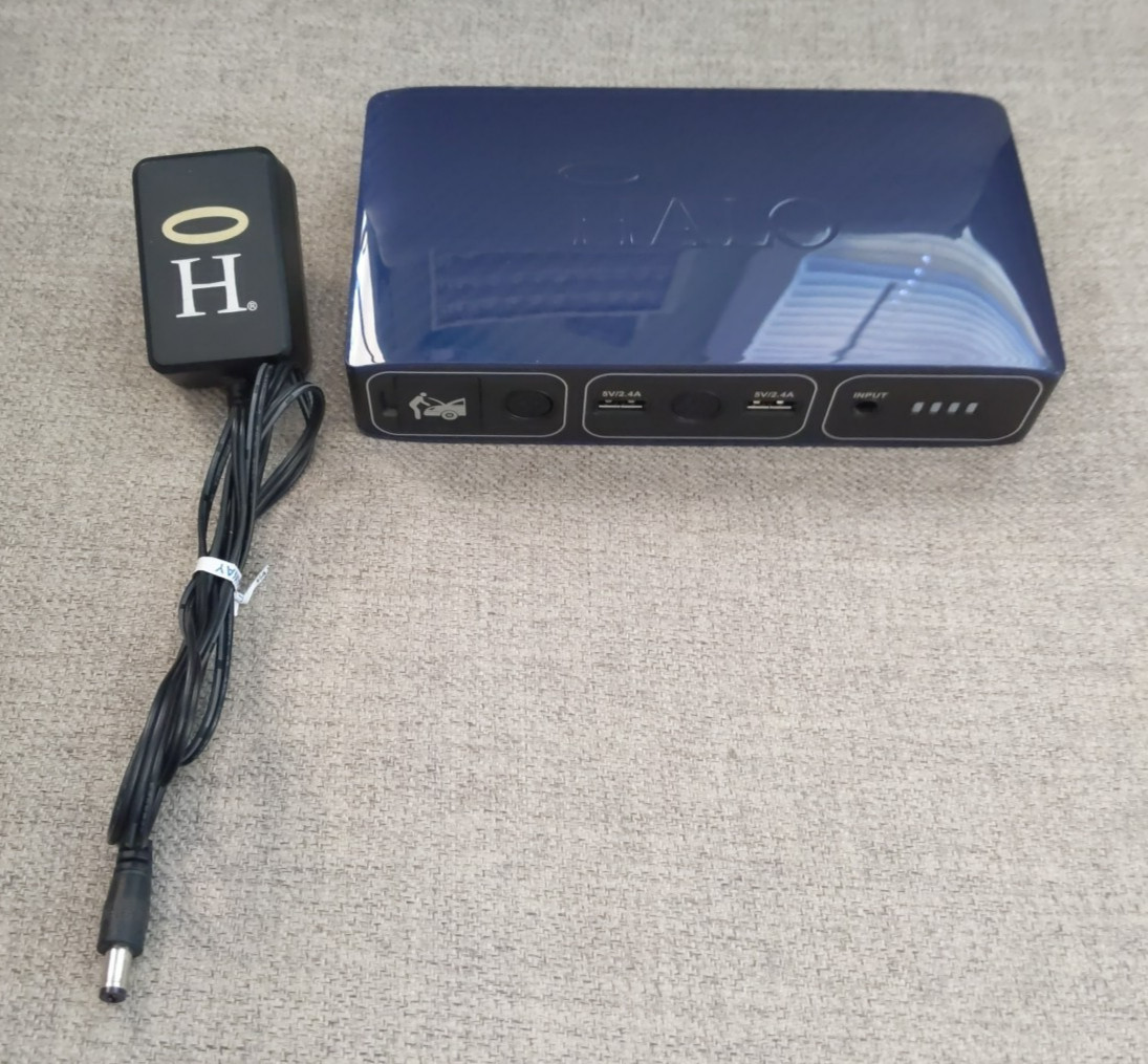 Halo ACDC Bolt 58830 Portable Jump Starter Power Bank NO JUMP START CABLE
