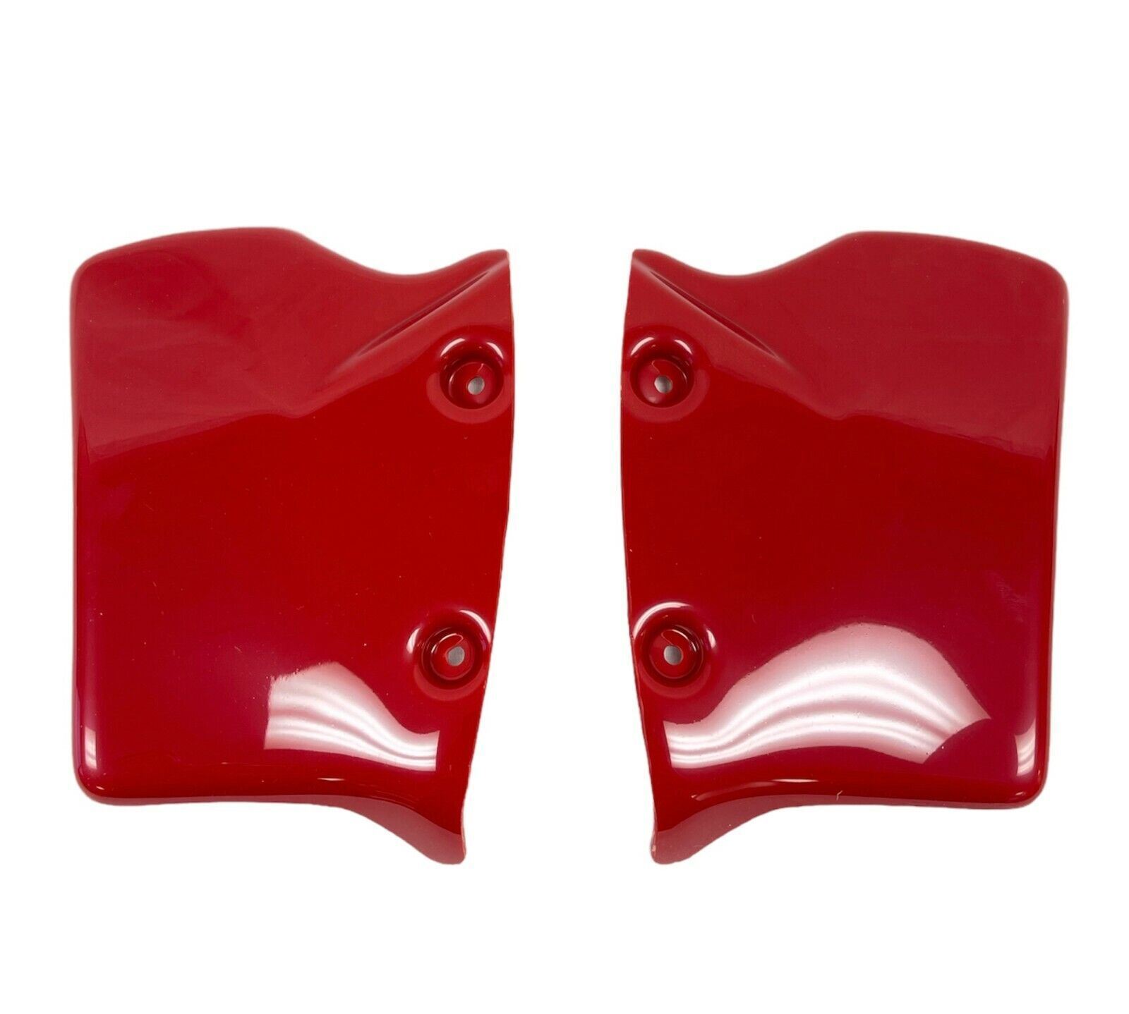 KTX Pro HONDA ATC 350X RED SUPER SCOOPS PLASTIC AIR RADIATOR SCOOPS ATC350X