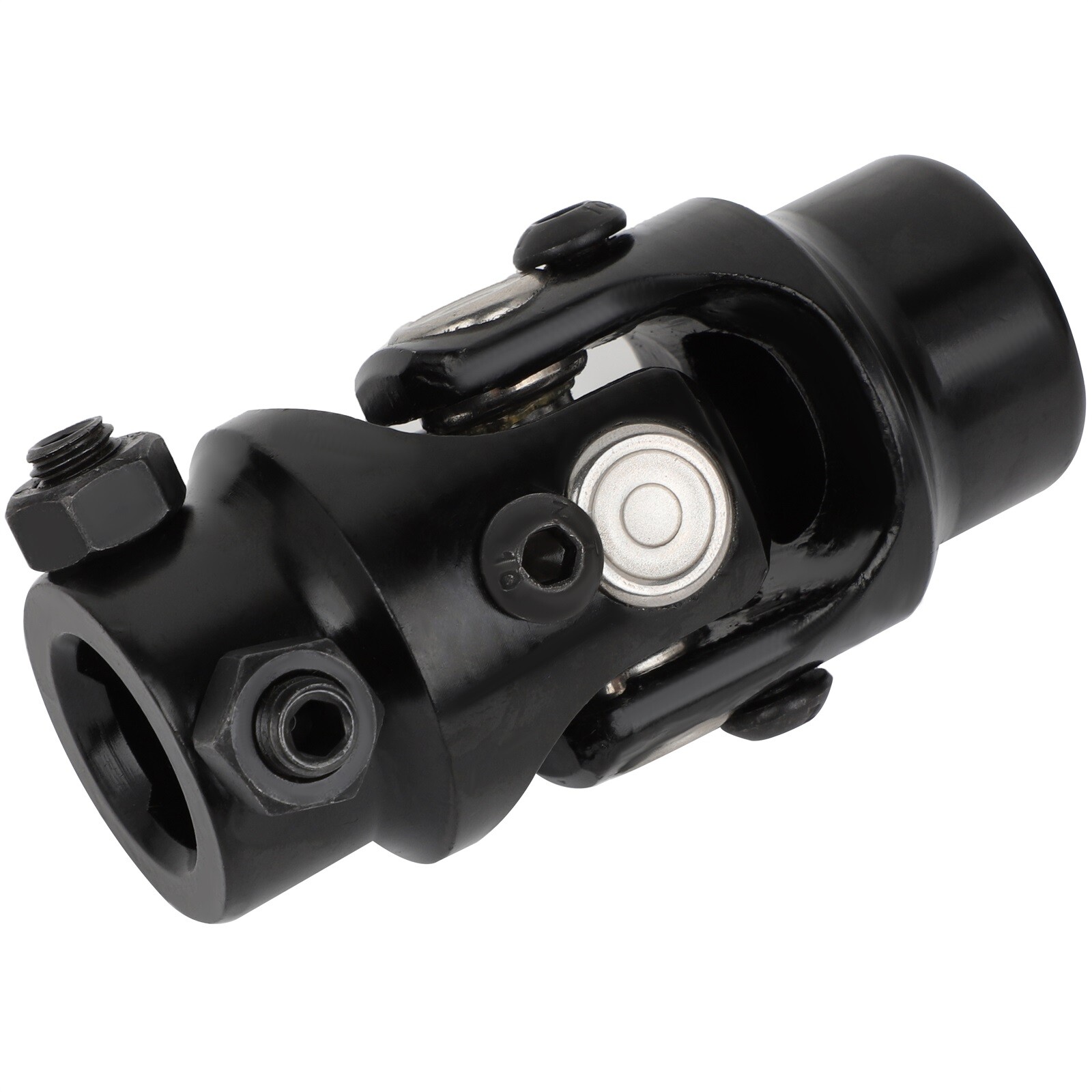3/4″ DD x 3/4″ Round Black Steering Shaft U Joint Universal Warranty 1 Year