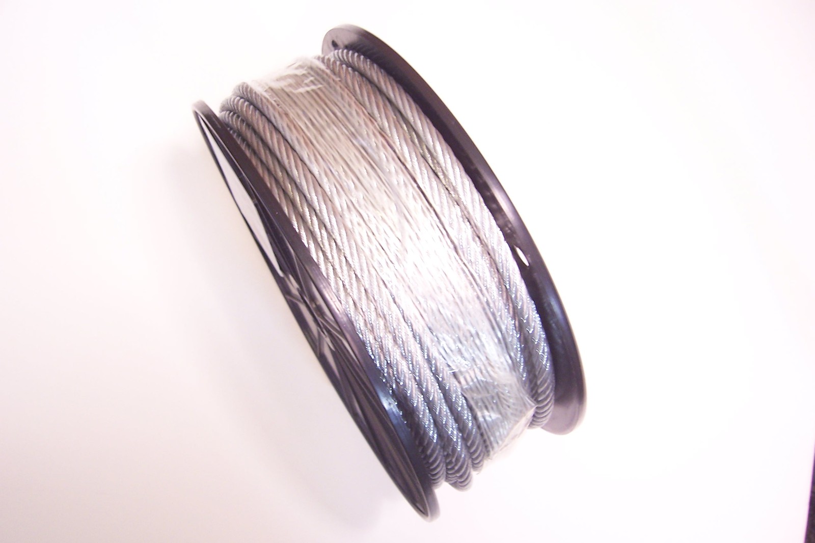 Galvanized Wire Rope Cable 3/16″, 7×19, 200 ft reel