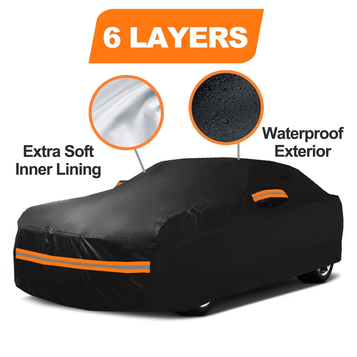 Custom Fit For 2002-2005 Ford Thunderbird Car Cover 100% Waterproof w/ Entry Zip