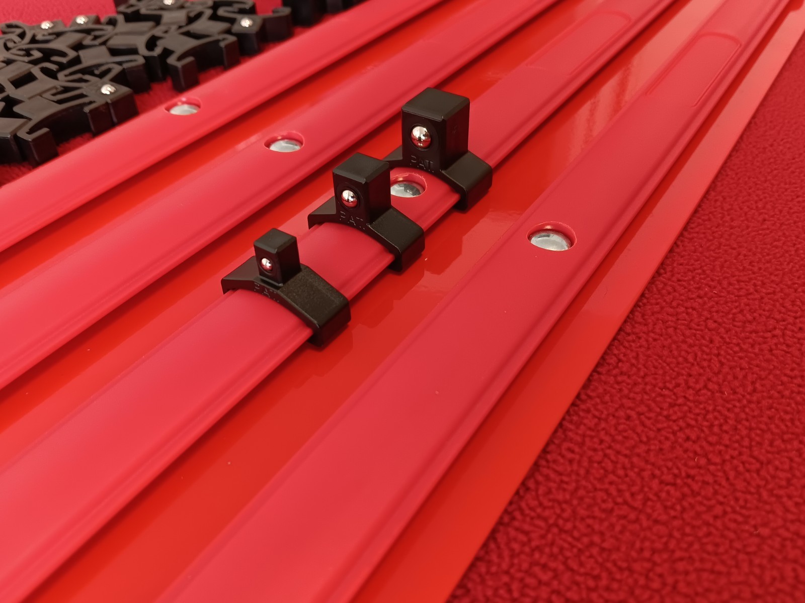 CRAFTSMAN 4-Row Socket Holder Rack +79 Socket Holders