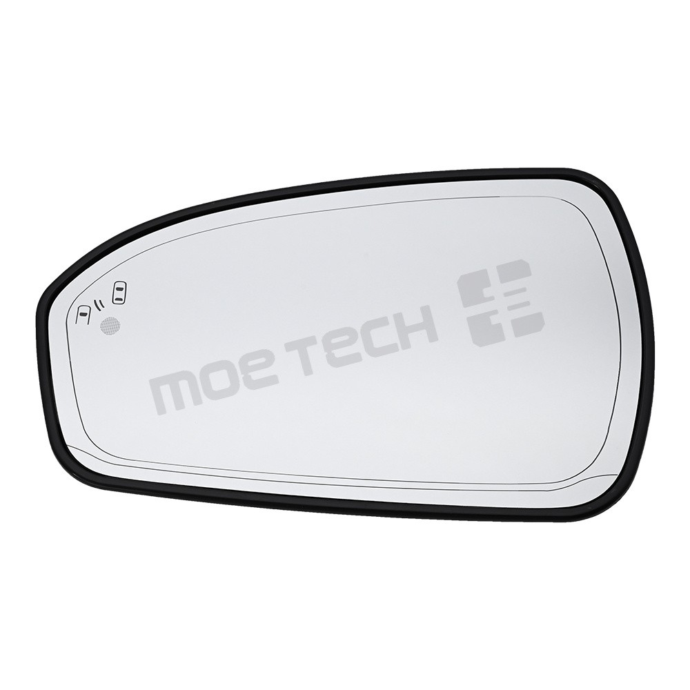 For Ford Fusion Driver Side Mirror Glass DS7Z17K707C Heated & Blind Spot Detect