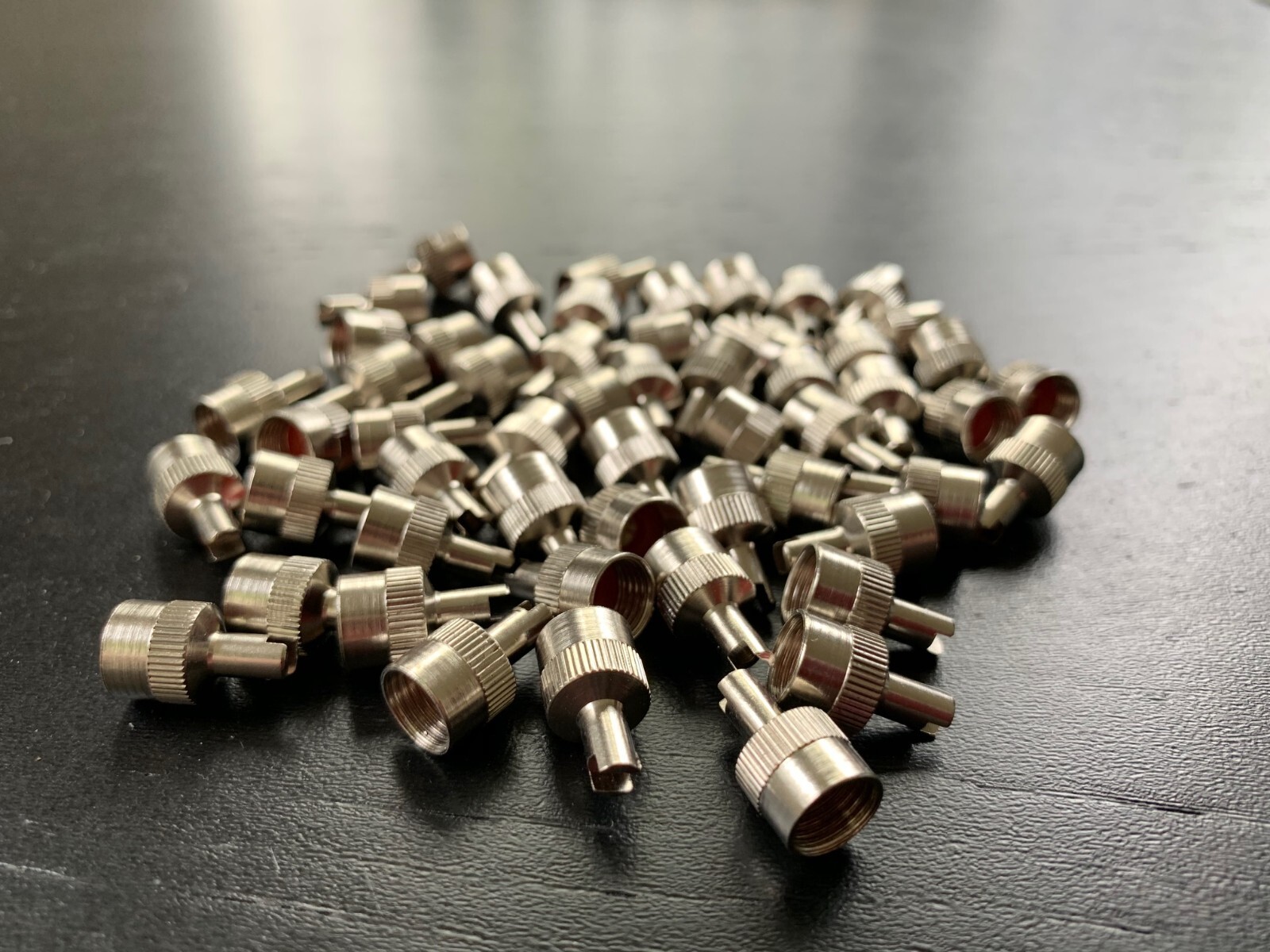 For Schrader Silver Metal Tire Valve Cap Seal Stem Core Remover Tool US -20PC