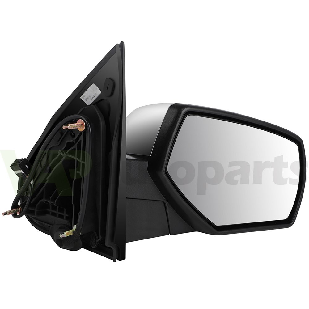 RH Side For 2015-2018 Silverado Chrome Power Heated Manual Fold Mirror