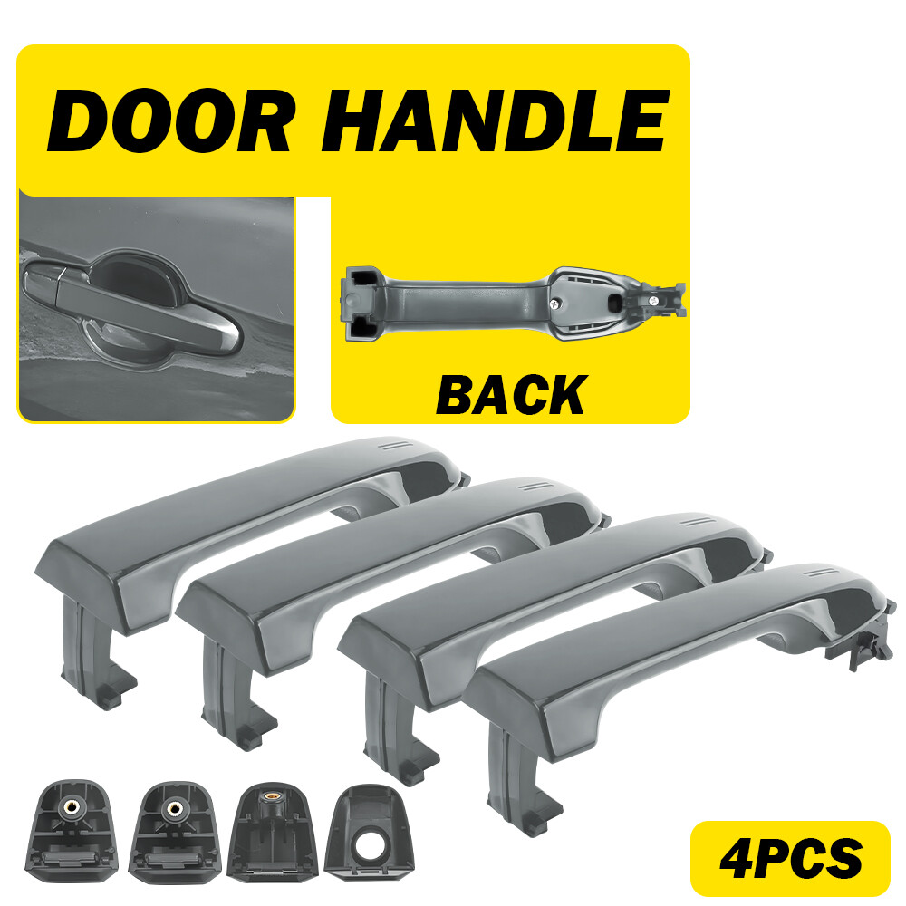 4x Front Rear Left Right Side Exterior Door Handle For 2012-2017 Toyota Camry