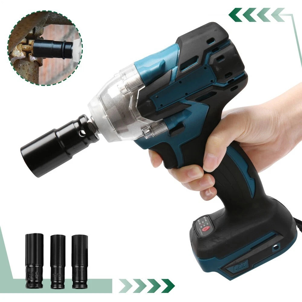 20PCS 1/2”Deep Impact Sockets Set Drive Metric 8mm-32mm Deep 6-Point Set w/case