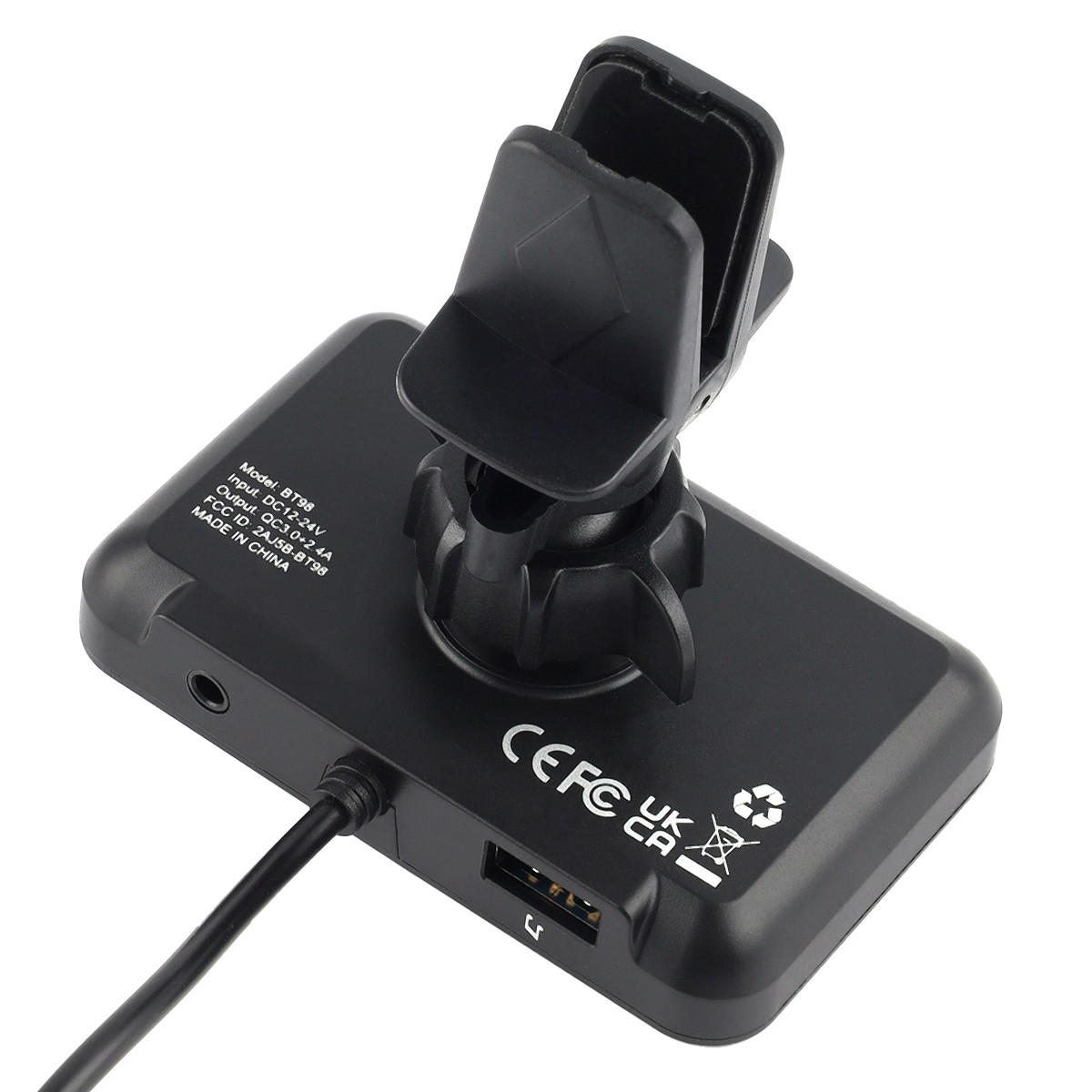 Car FM Wireless Bluetooth Transmitter MP3 Player 2USB Fast Charger Adapter USA~