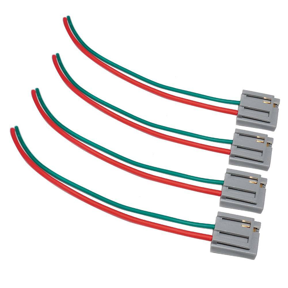 4 Sets HEI Distributor Wire Harness Pigtail 12V Power and Tach Connector 170072