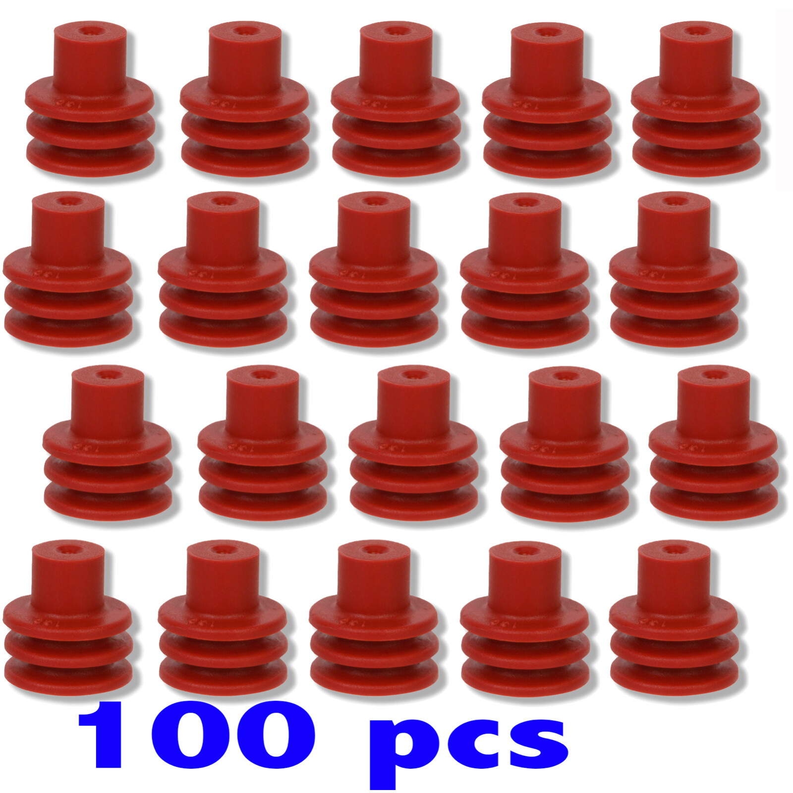 Delphi 15324983 – Weather Pack Metri-Pack 280 Red Seal 18 20 AWG ( Pack of 100)