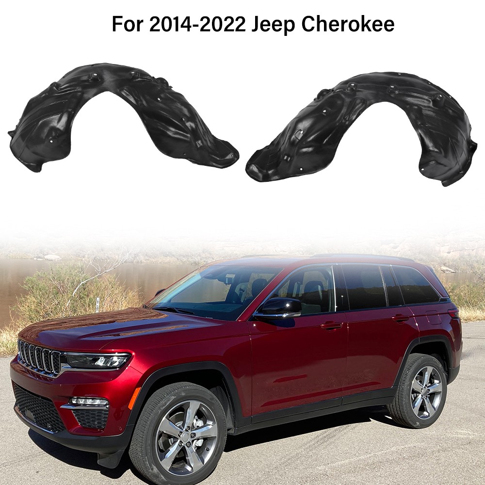 Fender Liner Plastic Front Left and Right For 2014-2022Jeep Grand Cherokee