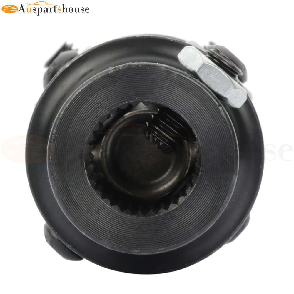 Single 3/4-30 Spline X 3/4 Inch DD Universal Steering U-Joint Shaft