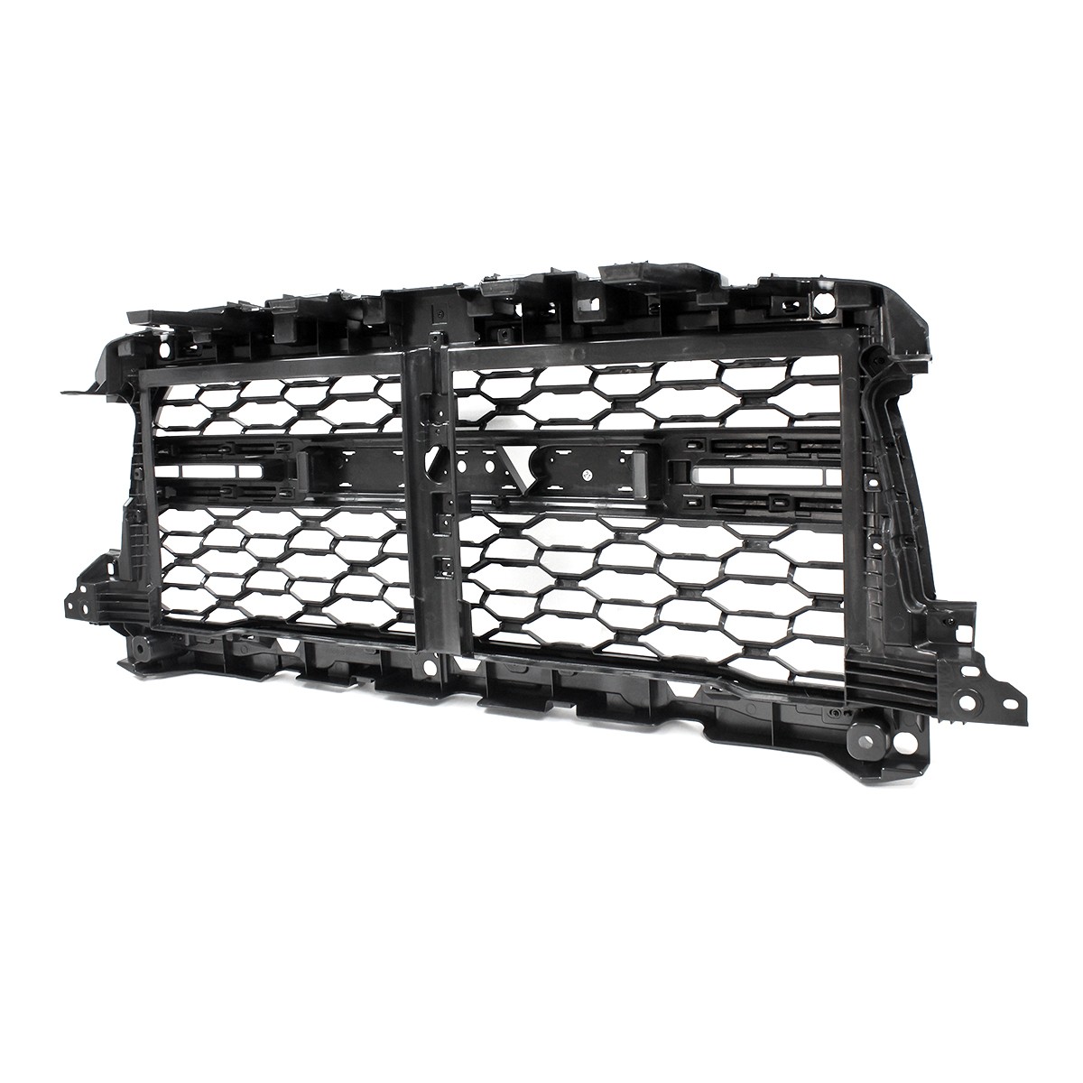 For RAM 2500 3500 4500 2019 2020-24 Matte Front Grille W/ Billet Silver Metallic