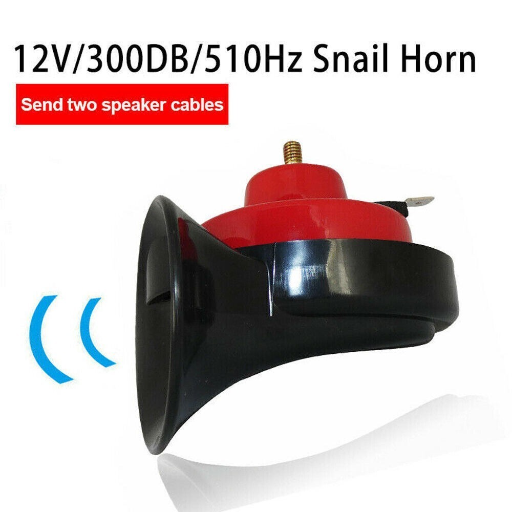 12V 300DB Super Loud Train Horn Waterproof for Motorcycle Car Truck SUV Boat USA