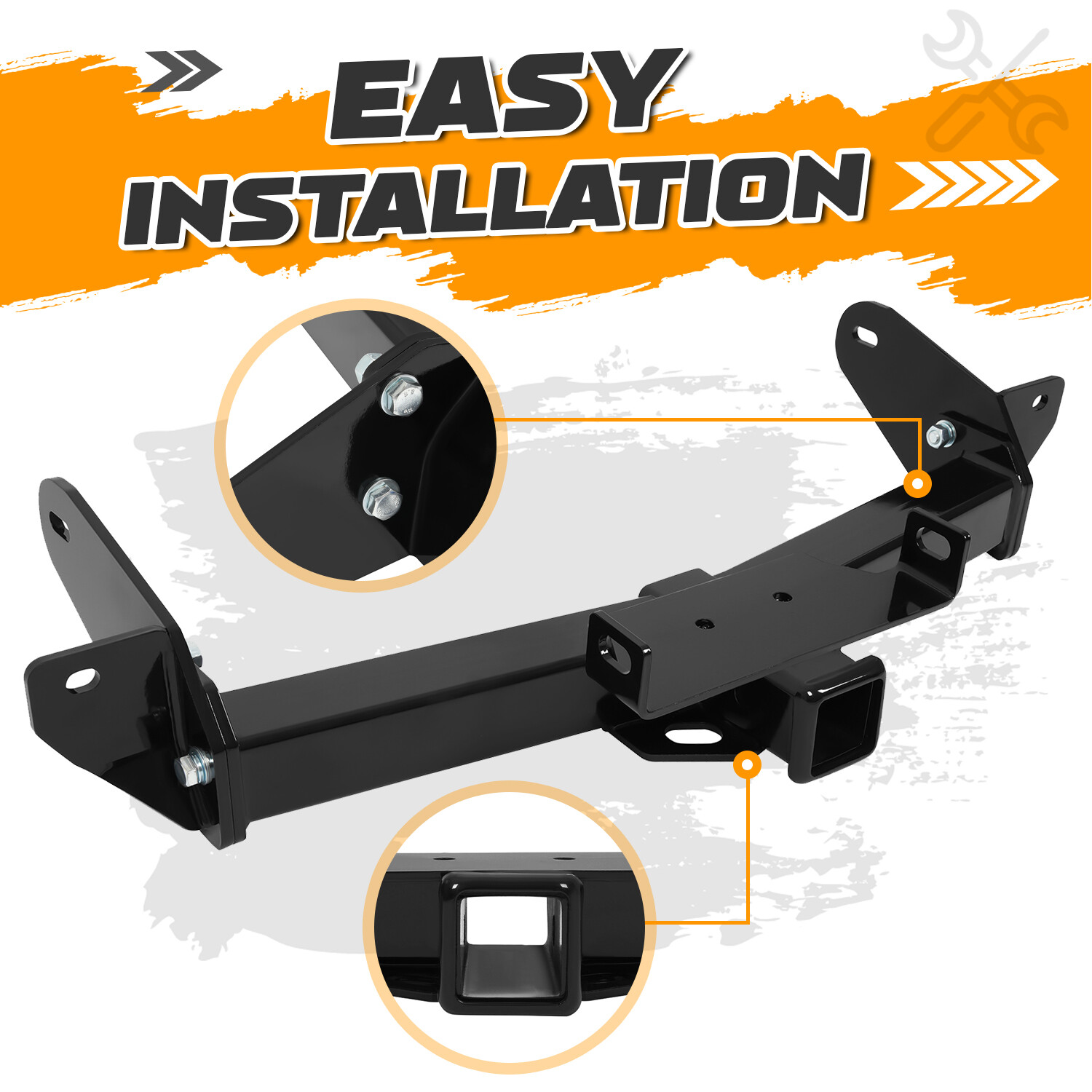 For Lincoln Mark LT/Ford F-150 06-08 Class 3 Trailer Hitch 2 Receiver Bumper Tow