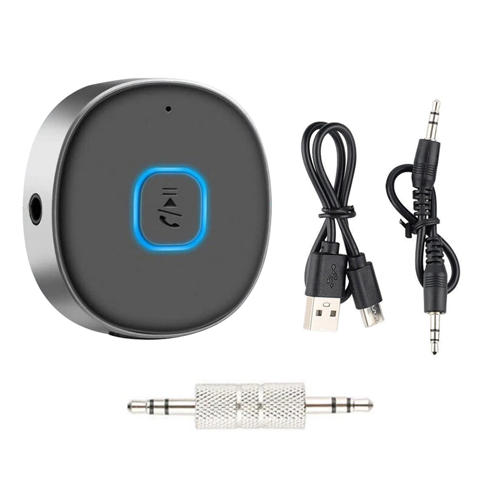 For Bluetooth 5.0 Audio Receiver 3.5mm Aux Adapter For Car Home Stereo System