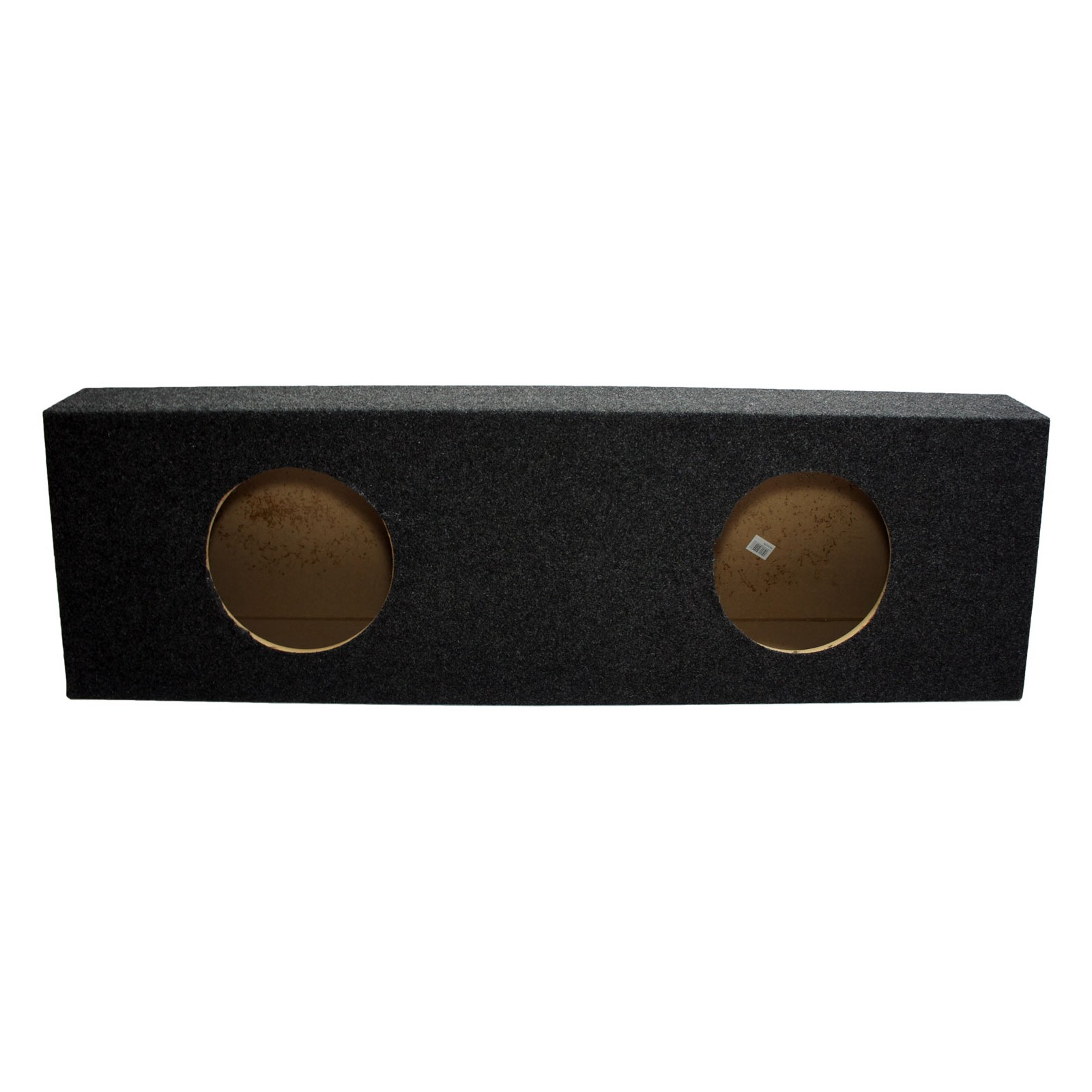 Dual 10″ Subwoofer Regular Standard Cab Truck Sub Box Enclosure Speaker Slim