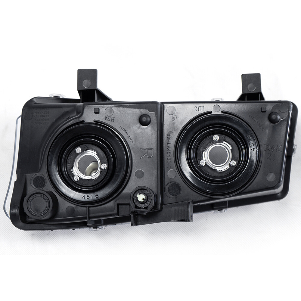 Fit For 2003-2007 Chevy Silverado/Avalanche Headlights + Fog Lights