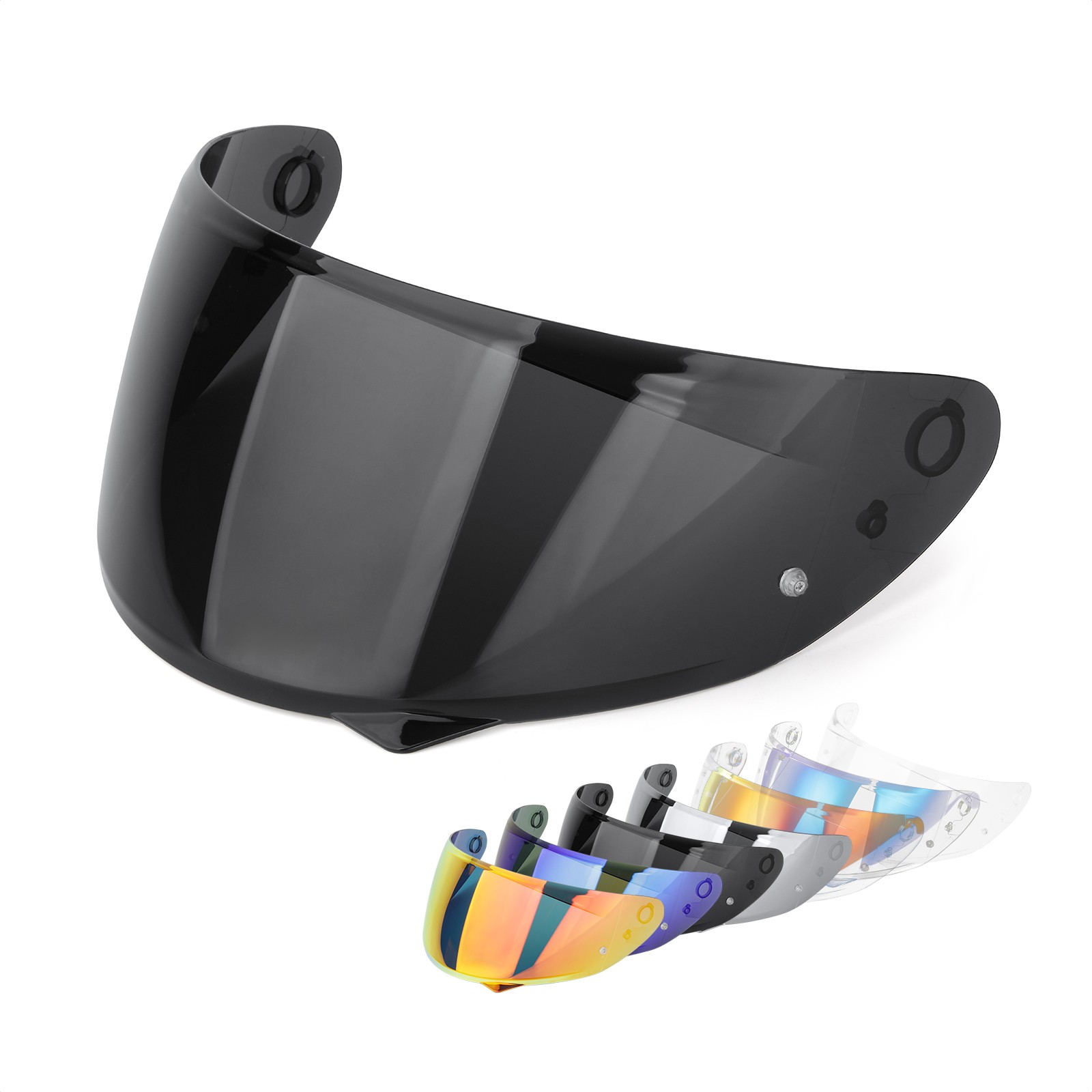 Multicolor Helmet Visor Sunshield Windshield Shield Lens For HJC HJ-34P C10