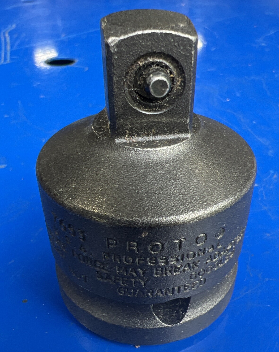 Proto 3/4″ Drive Female x 1/2″ Drive Male w/ Pin Impact Socket Adapter J7653 NEW