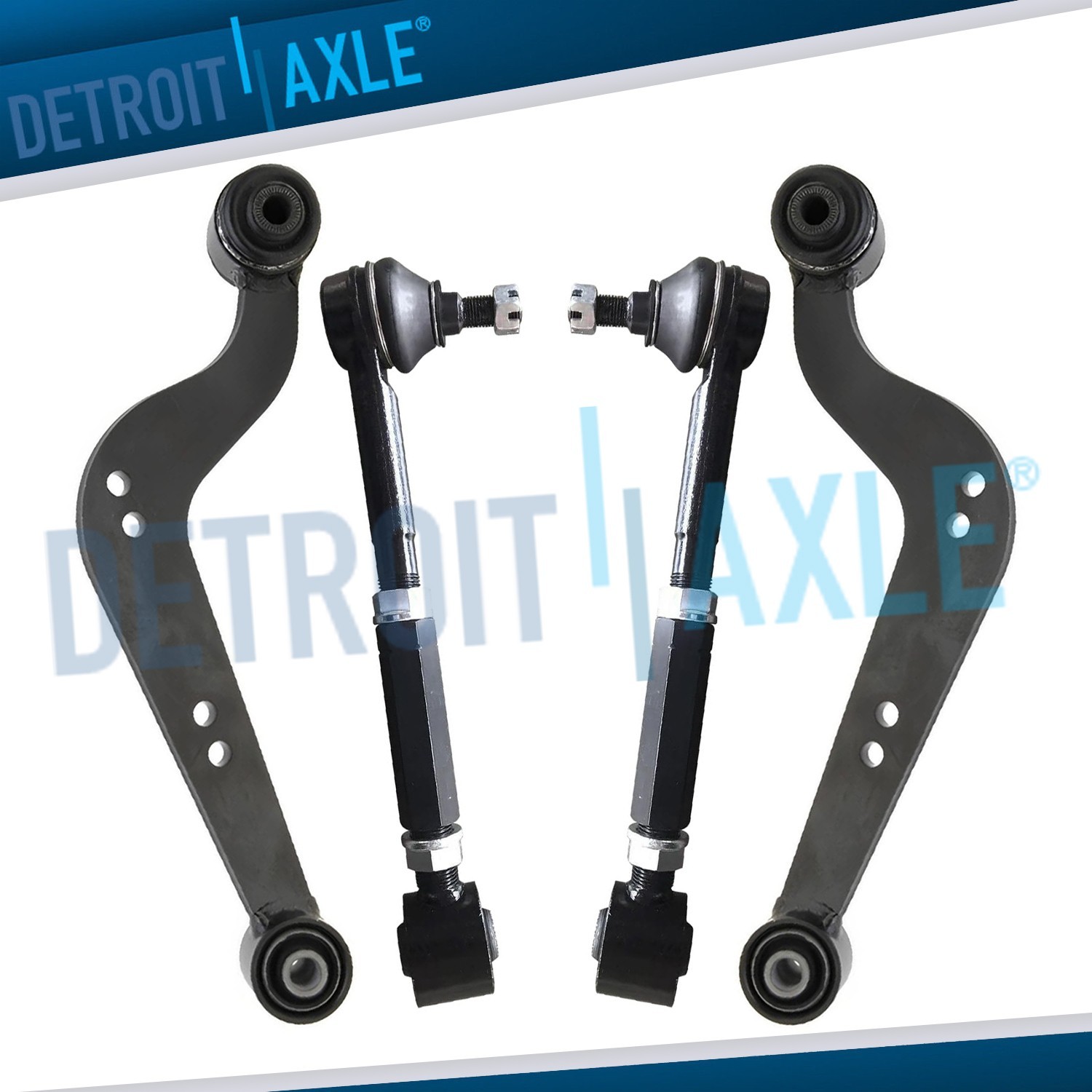 Rear Upper and Adjustable Lower Forward Control Arms for 2006-2011 Toyota RAV4