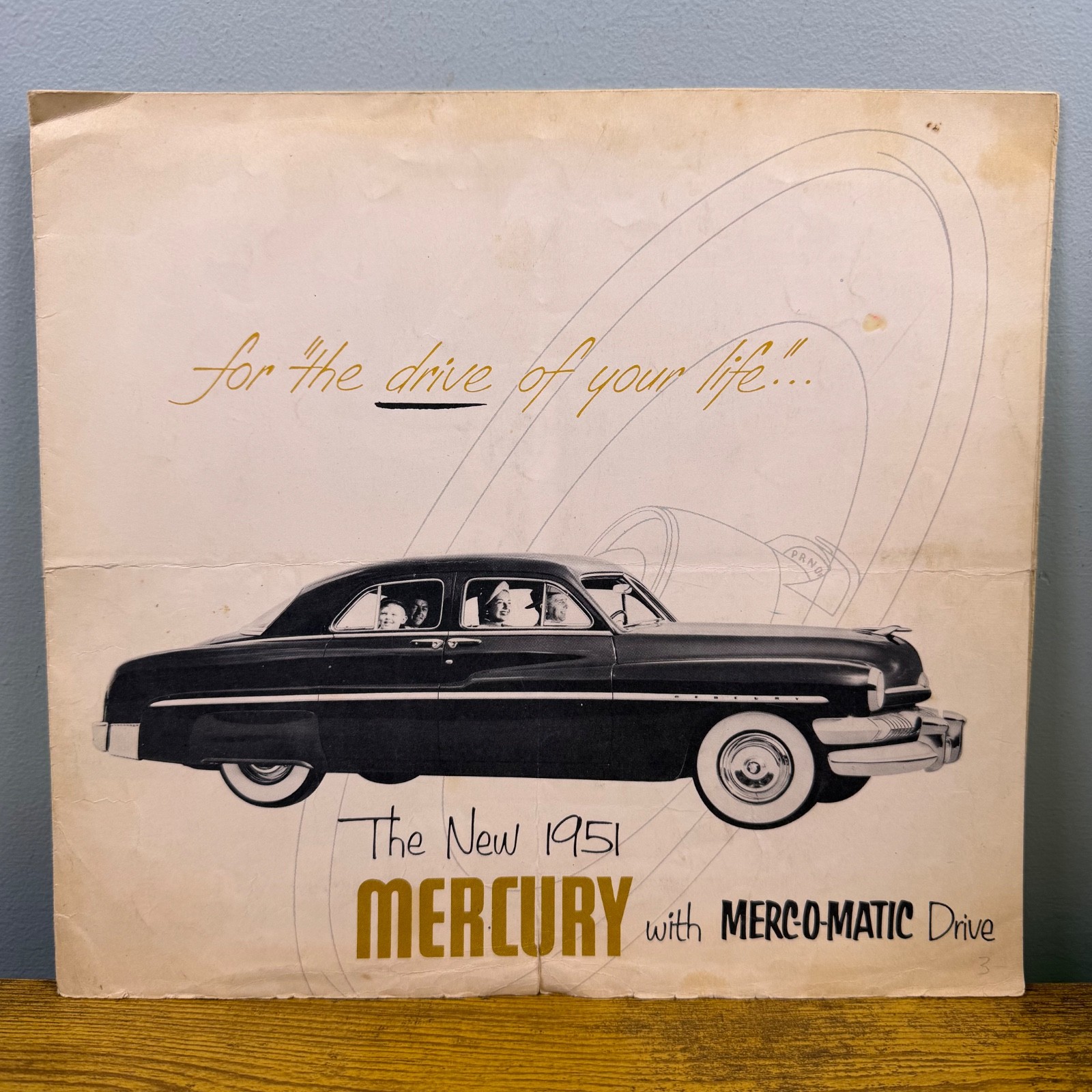 1951 Mercury Mercury O Matic Touch O Matic Sales Brochure Buyer Catalog