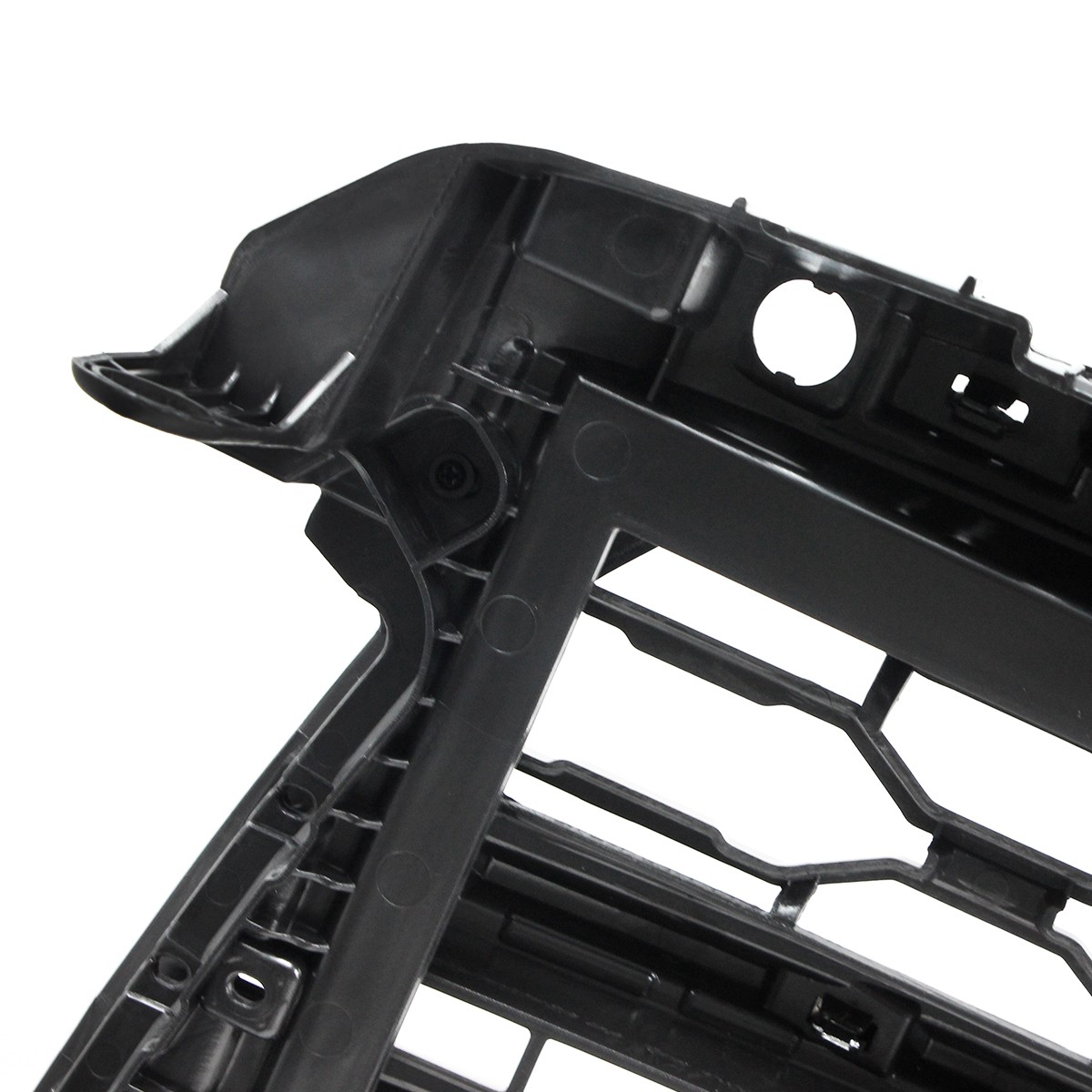 Matte Black W/Chrome Trim Front Bumper Grille For 2019-2023 2024 Ram 2500 3500