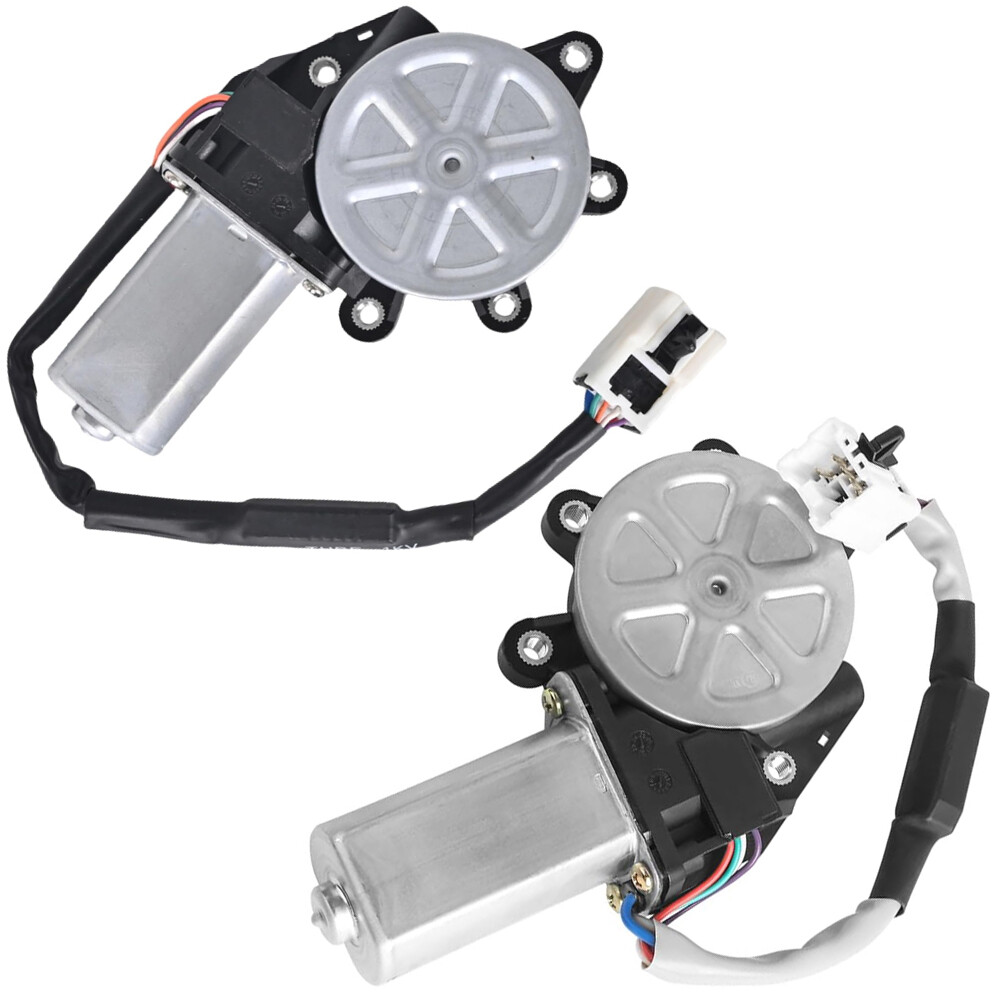 Front Left And Right Window Motors For 03-07 Infiniti G35 & 03-09 Nissan 350Z